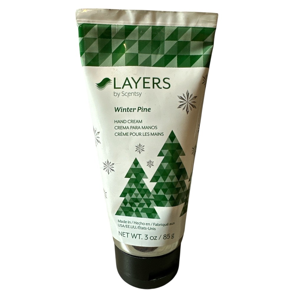 Scentsy Layers Hand Cream RARE Discontinued Holiday Scent Christmas SEALED